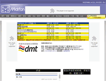 Tablet Screenshot of live.midifan.com